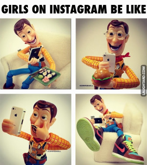 Girls on Instagram be like