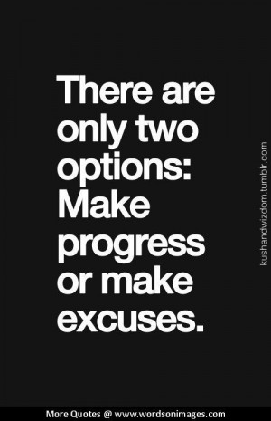Quotes about excuses