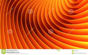 Stock Images: 3d orange lines background