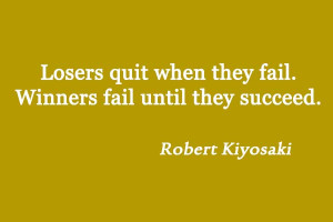 37. If we try and fail, we have temporary disappointments. But if we ...