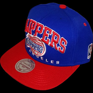 Mitchell & Ness - Snapback Cap Los Angeles Clippers Arch Logo