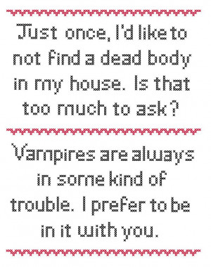 Sookie Stackhouse and Bill Compton quotes!