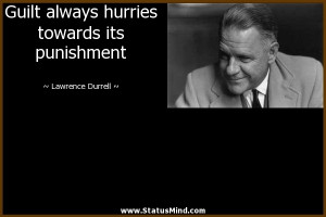 towards its punishment Lawrence Durrell Quotes StatusMind