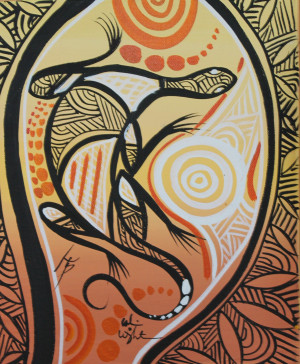 Dnaag Aboriginal Art Credited