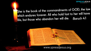 She Is The Book Of The Commandents Of God, The Law Which Endures ...