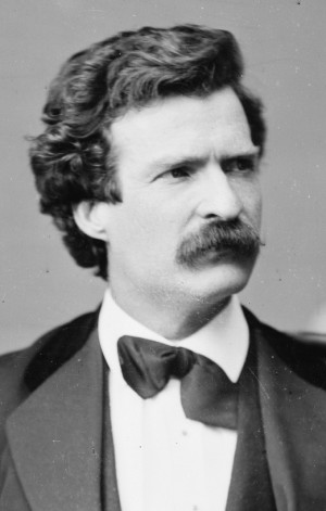 Matthew Brady Portrait of Mark Twain