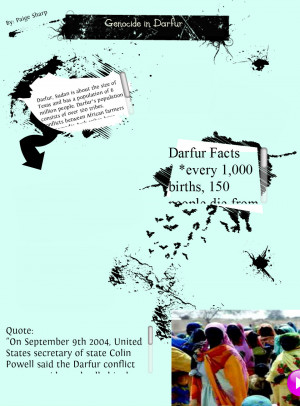 Darfur Sudan Genocide Information