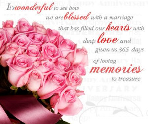 ... Given In 365 Days Of Loving Memories To Treasure - Anniversary Quote