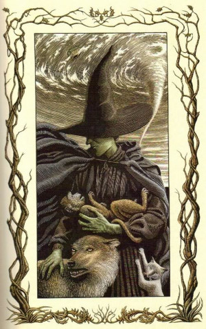 Wicked 's frontispiece art by Douglas Smith.