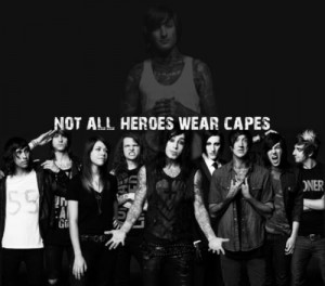 Not all heros wear capes - motionless-in-white Photo