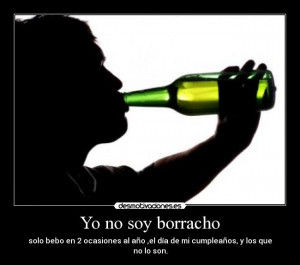 carteles borracho desmotivaciones