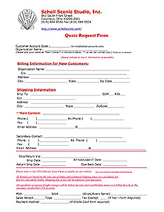 Quote Request Form
