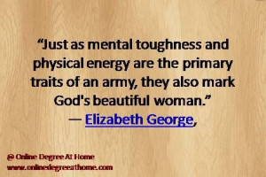 Just as mental toughness and physical energy are the primary traits of ...