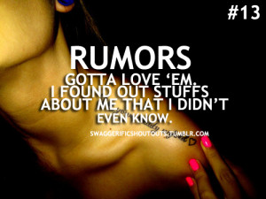 Rumor Quotes