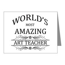 World's Most Amazing Art Tea Note Cards (Pk of 10) for