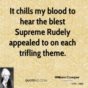 William Cowper Quotes