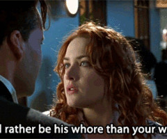Titanic (1997) Quote (About anger, gifs, hate, truth, whore, wife)