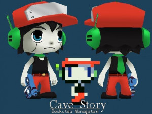 Quote is the playable silent protagonist of Cave Story. His name is ...