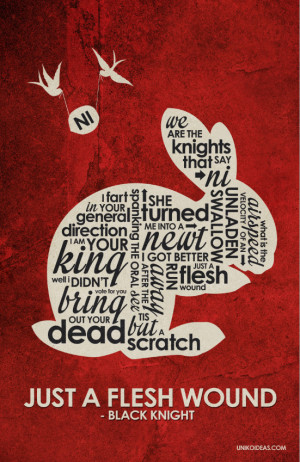 Monty-Python-and-the-Holy-Grail-Inspired-Quote-Poster-monty-python-and ...