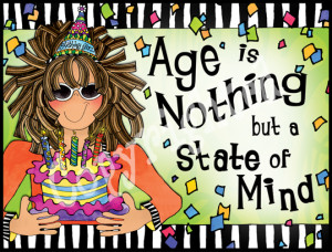 Suzy Toronto Age Is A State Of Mind Note Cards