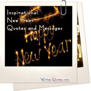 Inspirational New Year Quotes and Messages