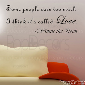 Removable Wall Decal -Some People Care Too Much-I Think It's Called ...