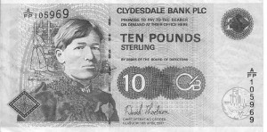 Below : Mary Slessor Honoured By A Scottish Bank ... ..