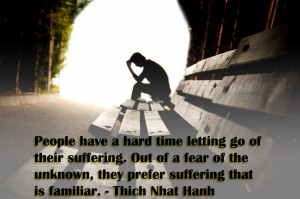 Thich Nhat Hanh Buddhism quote on suffering