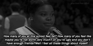 ... popular tags for this image include: fat, glee, ugly, quotes and quote