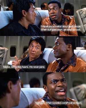 Chris Tucker Funny Quotes Never panic