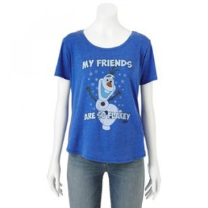 offers funny style with a clever “My Friends Are So Flakey” quote ...