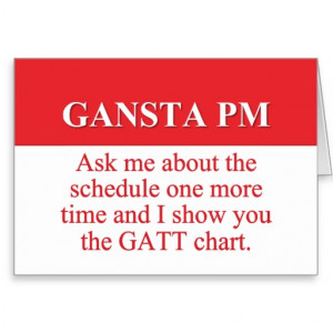 Hiring Gangsters in Project Management (2) Greeting Cards