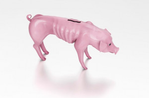 piggy bank that more accurately reflects the quantity of its ...