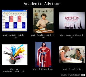 Academic advisor, What people think I do, What I really do meme image ...