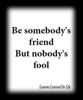 Never mistake kindness for weakness