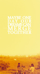 You are here: Home › Quotes › Our dreams can merge together into a ...