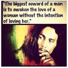 Thank you, Bob Marley