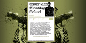 Web Design in Greenville, SC - Center Mass Shooting School