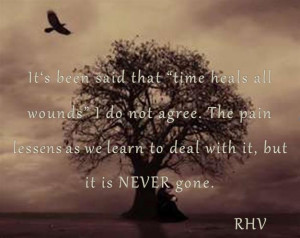 Time, Grieving & Loss - Time does not heal all