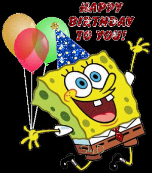 Happy Birthday To You! -- Spongebob