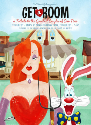 This Friday, our friends at Bottleneck Gallery are opening a new show ...