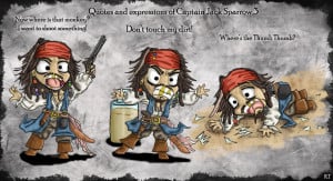 Captain Jack Sparrow Quotes of Little Captain Jack (3)