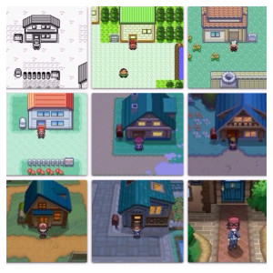 Red’s House Through Out The Years In Pokemon Game Boy Game