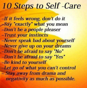 10 Steps To Self Inspirational Life Quotes