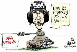 Cartoons of the Day- Mitt Romney Jumps The Gun
