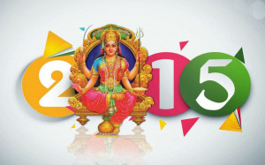 happy new year 2015 religious pictures of ma laxmi