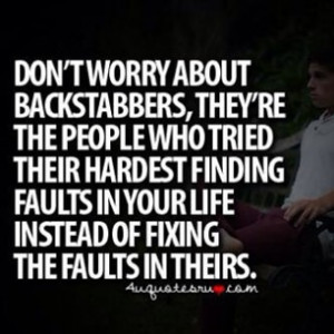 quote #backstabbers