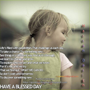 Good Morning Quotes for 23-05-2010