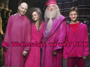 on wensdays we where pink..... Mean girls quote