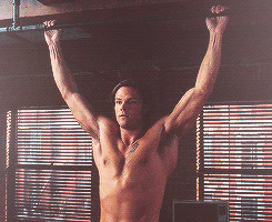 Soulless!Sam working out ? requested by cocolabpuppy